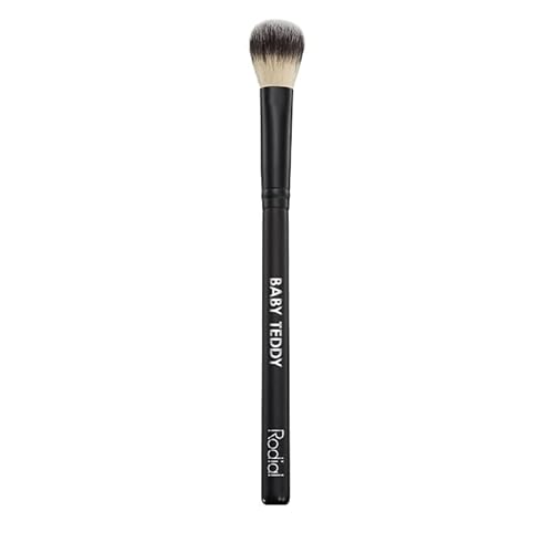 Rodial Baby Teddy Makeup Brush, Ultra-Soft, Multipurpose Complexion Brush for Precise Makeup Application, Contour, Blush, Foundation, Powder and Liquid Brush
