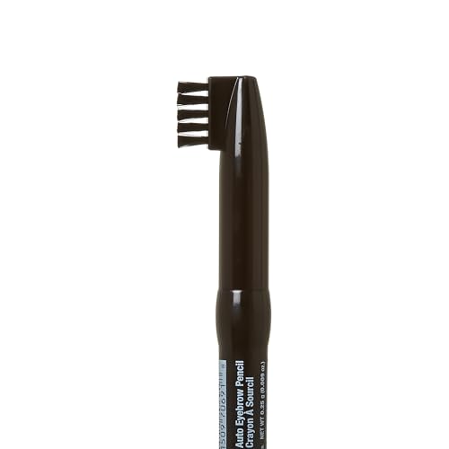 Kiss Eyebrow Pencil Retractable, Coconut Oil, Built-in Brush, Pack of 2
