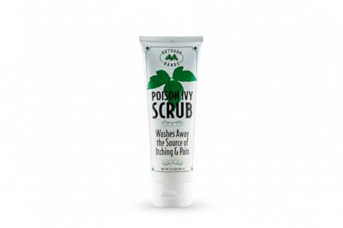 Outdoor Hands Poison Ivy Scrub - 2 oz Urushiol Remover & Rash Relief Wash