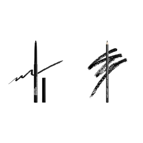 Wet n Wild Waterproof Liquid & Gel Eyeliner - Blackest Black, Long Lasting