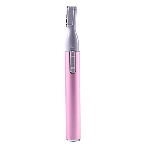 Akozon New Portable Electric Face Eyebrow Hair Body Blade Shaver r Trimmer Beauty Pink