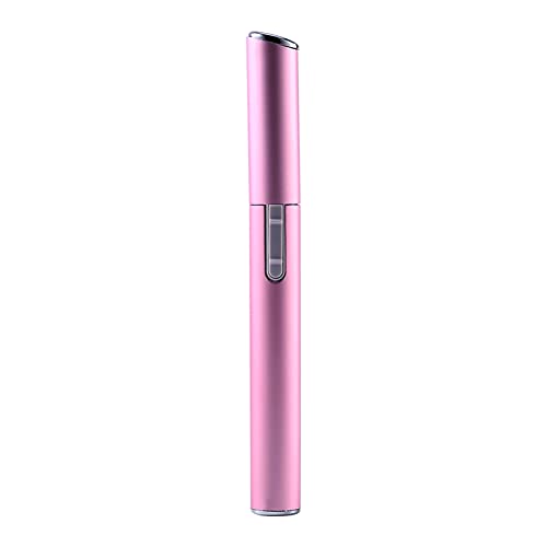 Akozon New Portable Electric Face Eyebrow Hair Body Blade Shaver r Trimmer Beauty Pink