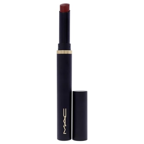 MAC Powder Kiss Velvet Blur Slim Stick - Pumpkin for Women - 0.7 oz Lipstick