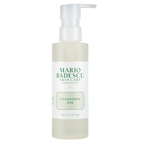 Mario Badescu Cleansing Oil for All Skin Types | Lightweight 2-in-1 Makeup Remover & Cleanser | Formulated with Nourishing Oils | 6 Fl Oz