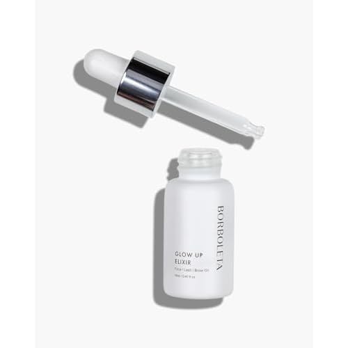 Borboleta Glow Up Elixir - An Antioxidant Rich Brow and Lash Oil to Hydrate and Nourish Skin, Lashes, and Brows