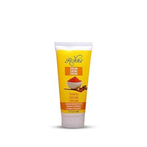 Reshma Beauty Turmeric Cream | Face & Body Cream for Normal to Dry Skin | Hydrating and Illuminating |Dye Free, Body Butter, 5.07 fl oz, (Pack of 1)