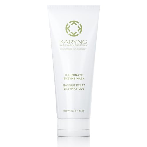 KARYNG Illuminate Enzyme Mask, Papaya Enzyme Face Mask, Illuminating Anti Aging Face Mask, Brightens and Smooths Skin and Brightening Wash Off Facial Mask, 4.5oz