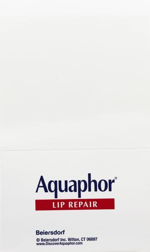 Aquaphor Lip Repair Lip Balm with Sunscreen, Lip Protectant, Lip Balm SPF 30, 0.35 Oz Tube (Pack of 2)