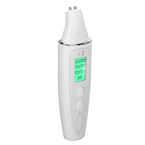 Skin Moisture Tester Pen with Smart Display | Oil & Elasticity Detector