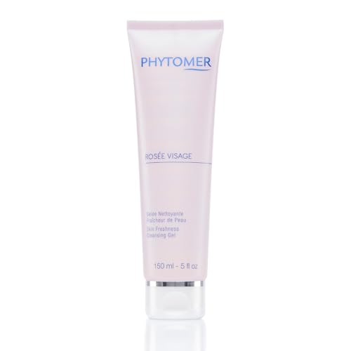 PHYTOMER Ros?e Visage Face Cleansing Gel | Daily Facial Cleanser & Makeup Remover | With Rose Water | 95% Natural Ingredients | Sustainable & Eco-Friendly Skin Care | 250ml