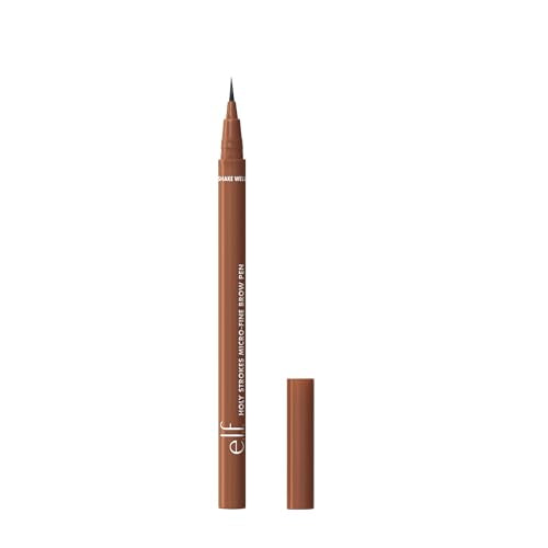 e.l.f. Holy Strokes Micro-Fine Waterproof Eyebrow Pen - Natural, Vegan & Cruelty-Free Auburn
