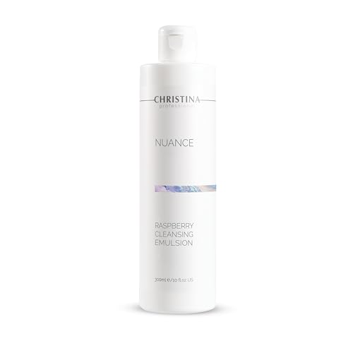 -CHRISTINA- Nuance Gentle Daily Cleanser for Face - Hydrating Facial Wash for Women & Men - Purifying, Moisturizing, Natural Emulsion with Pomegranate, Raspberry & Grape Seed Extracts - 300ml