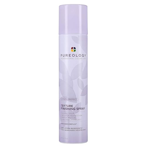 Pureology Style + Protect Texture Finishing Spray For Color-Treated Hair - Lightweight Texturizing Spray, Sulfate-Free & Vegan