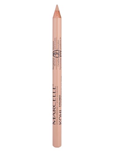 Marcelle Kohl Eyeliner Pencil - Beige, Waterproof, Long-Lasting