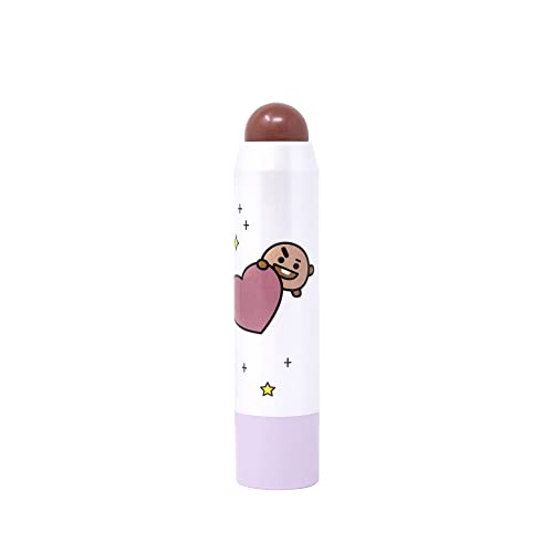 The Cr?me Shop Lip + Cheek Chic Stick | Tinted Essence Stick (Enriched with Hyaluronic Acid & Vitamin E) - Rocky Road (SHOOKY)