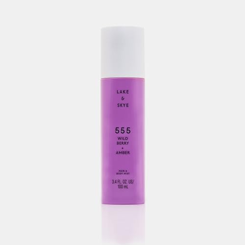 Lake & Skye 555 Wild Berry + Amber Hair & Body Mist - 3.4 oz