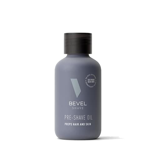 Bevel Shave Cream & Pre Shave Oil Bundle - Includes Shaving Cream for Men & Priming Oil, Clinically Tested to Reduce Skin Irritation and Prevent Razor Bumps