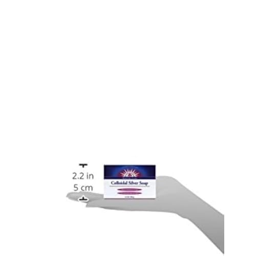 Heritage Store Bath Soap, Colloidal Silver, 3.5 Ounce