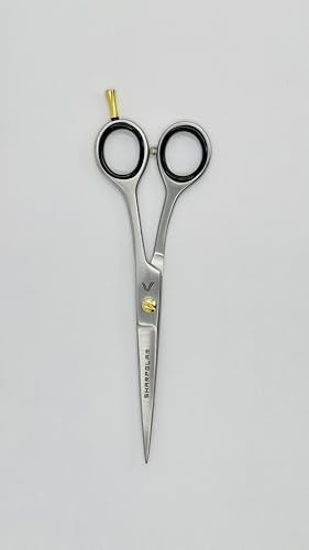 6.5" Serrated Hair Cutting Scissors - Professional Salon Shears