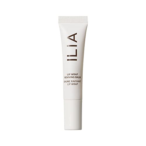 ILIA - Lip Wrap Reviving Balm | Non-Toxic, Vegan, Cruelty-Free, Plumping Moisturizer with Long Lasting Hydration (Lucid, 0.23 fl oz | 7 ml)