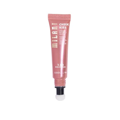 Milani Cheek Kiss Liquid Blush + Glow, Dolce Pink