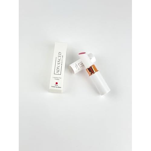 Luminous Tint Therapy Rose Lip Balm | Hydrating & Revitalizing Lip Care with Boanical Oils & Antioxidants | Enhances Natural Color, Softens, Smooths & Protects Against Environmental Stress