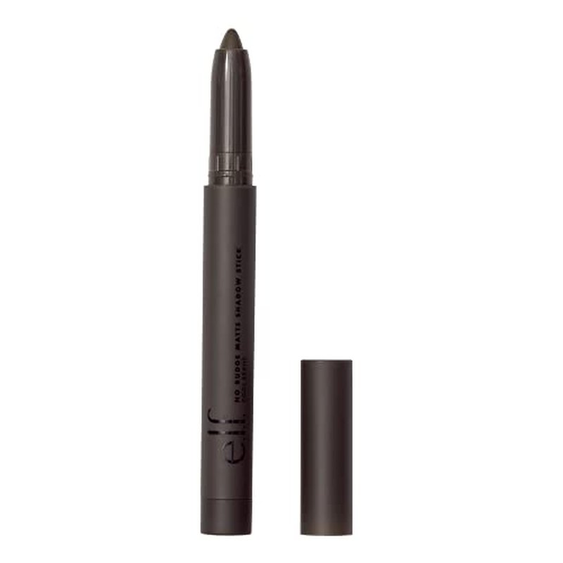 e.l.f. No Budge Matte Shadow Stick - Long-Wear Cream Eyeshadow, Cool Beans