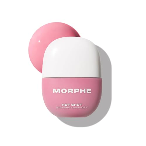 Morphe Hot Shot Blush Drops Liquid Blush - Hydrating, Buildable