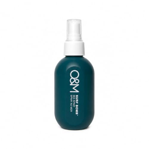 O&M Surf Bomb Sea Salt Texture Spray 1.7 Fl Oz Beach Wave Styling Mist