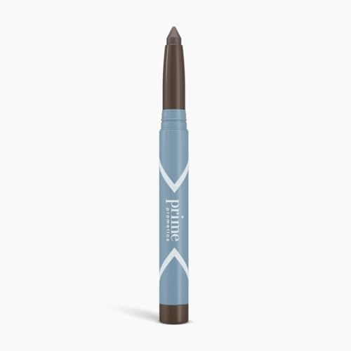 Prime Prometics PrimeEyes Eyeshadow for Mature Women - Crease-Free Powder-to-Cream, Long-Wear (Espresso)
