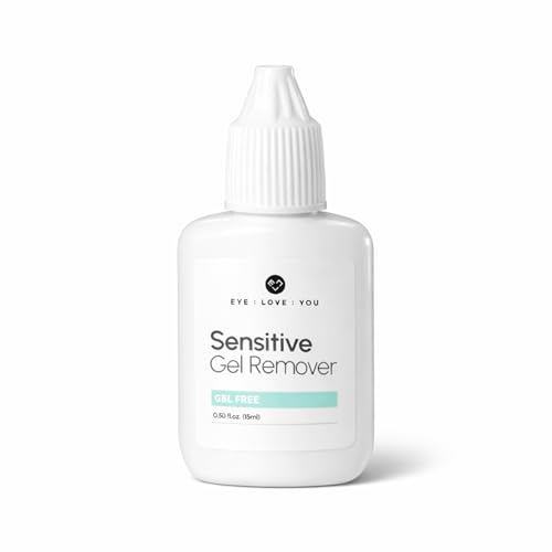 EYE LOVE YOU Professional Eyelash Extension Gel Remover - Fast-Acting & Strong Dissolving, 15ml