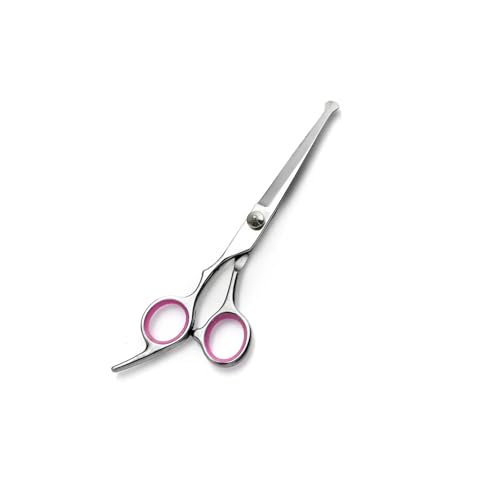 Women¡¯S Pubic Hair Scissors Round-Tip Scissors&Bikini Trimmer Safety Groomer For Sensitive Areas, Stainless Steel, Ergonomic Grip£¨Pink£©