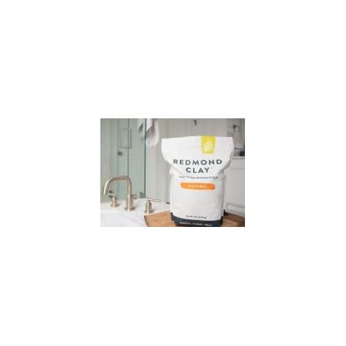 Redmond Clay ? Natural Bentonite Clay, Soothing Mud Mask, 6lb bag¡¦