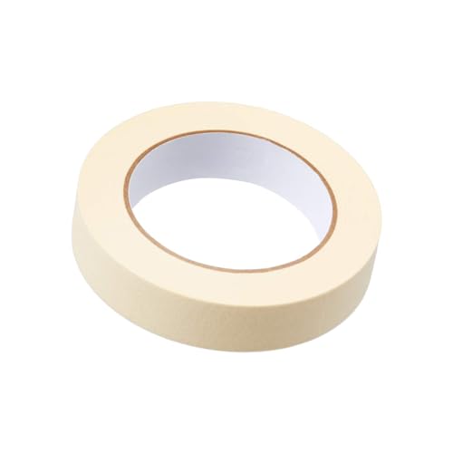 Amazon Basics Masking Tape, 0.94 Inch by 180 Feet, 6 Rolls, Beige