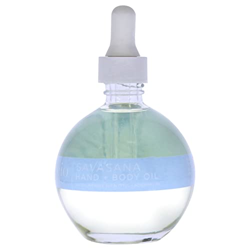 cuccio SOMATOLOGY Savasana Calming Hand and Body Oil - Intensely Moisturizing And Hydrating Blend - Made With Lavender, Eucalyptus, And Rosemary Oils - Soothe Your Mind And Nourish Your Body - 2.5 Oz