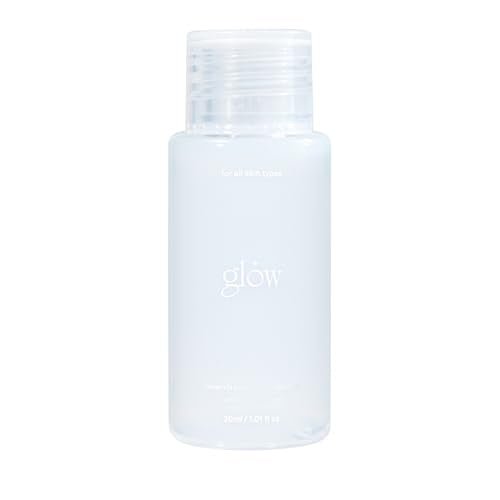 glow mini Lemon Vitamin Toner | Hydrating with hyaluronic Acid | mild Exfoliation | Jeju Lemon Water for Refreshing deep?Moisture | Highly Absorbent Formula | Cruelty?Free | 1 fl oz