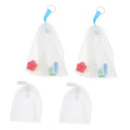 4-Pack Soap Foaming Net Bags for Face Cleansing