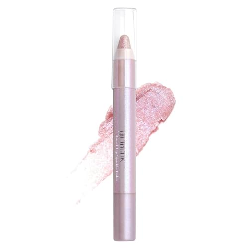 Girlactik 3-in-1 Lip Sparkle Balm - Luxurious Gloss Trio for Radiant Lips and Elegant Shine (Periwinkle)