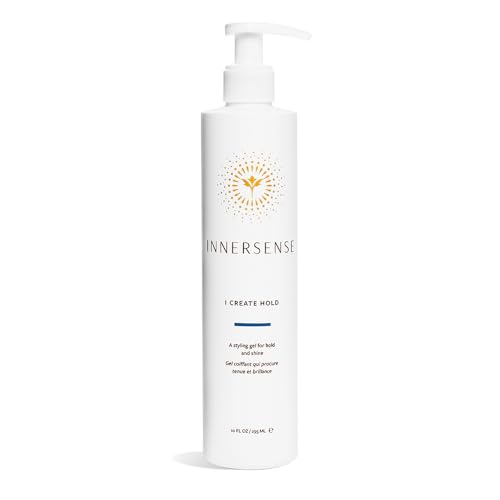 INNERSENSE Organic Hold Styling Gel - Natural Honey & Aloe, 10 oz
