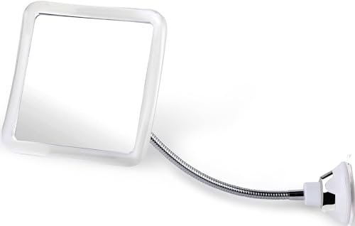 Mirrorvana Flexible Fogless Shower Mirror with Adjustable Gooseneck