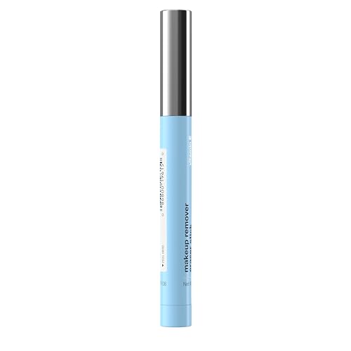 Neutrogena Makeup Remover Eraser Stick with Vitamin E, Easy-to Use & Travel-Friendly Makeup Removing Gel Pen for On-the-Go Touch-Ups of Stray or Smudged Eyeliner, Lipstick, & More, 0.04 oz