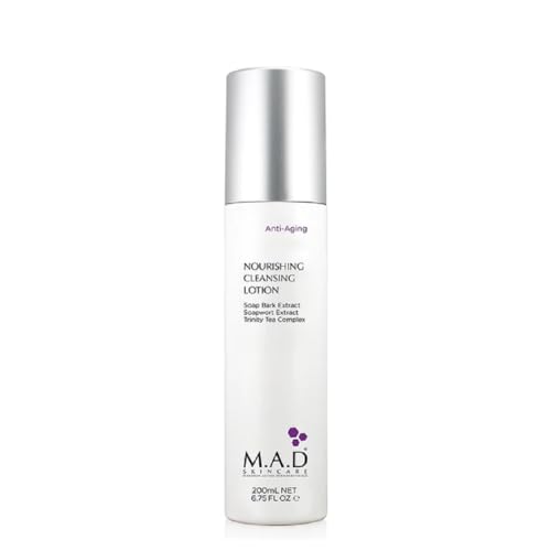 M.A.D Skincare Anti-Aging Nourishing Cleansing Lotion - Non-drying, Gentle Cleansing