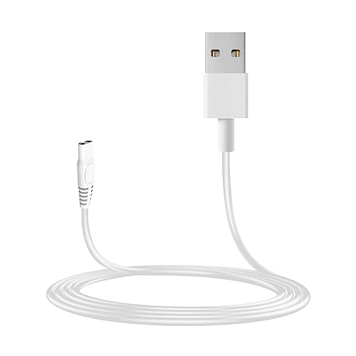 MEROM Charger Compatible with Krovena Women Electric Razors Shaver, Replacement Charging Cable for Trimmer, Power Cord Adapter