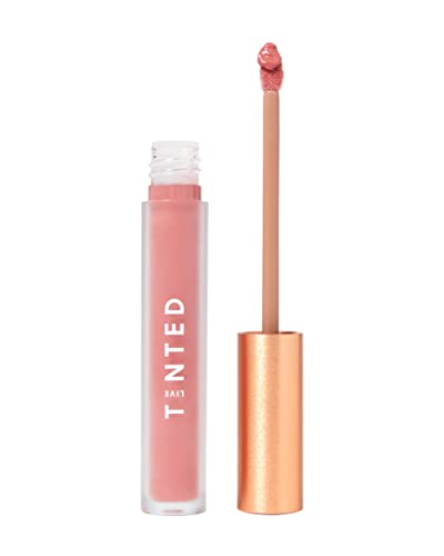 Live Tinted Huelip Liquid Lip Crème - Weightless, Long-Lasting Liquid Lip with Hyaluronic Acid and Jojoba Oil For a Soft, Comfortable, Moisturized Finish - 0.09 fl oz - Warm Pink