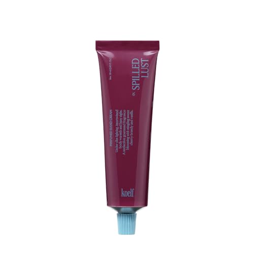 Koelf Perfumed Hand Cream 50ml - Deep Moisturizer with Shea Butter & Cherry Brandy Scent