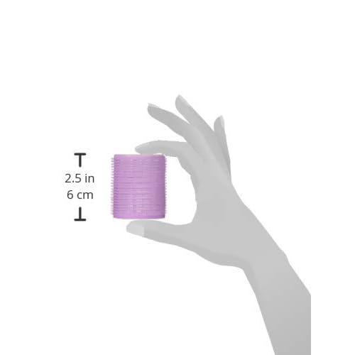 Diane D3724 Self Grip Rollers, Purple
