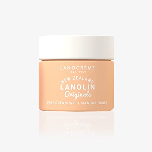 Lanocreme New Zealand Lanolin Face Cream with Active Manuka Honey 100g ( Pack of 3)