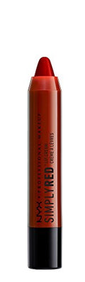 NYX Simply Red Lip Cream - Leading Lady, 0.11oz