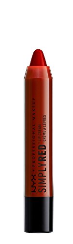 NYX Simply Red Lip Cream - Leading Lady, 0.11oz