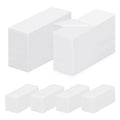 500Pcs Non Woven Wax Strips Soft Waxing Paper Sheets for Body Facial Hair Removal (7.8" x 2.8" and 3.9" x 1.5")